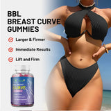 NATURAL BBL BREAST CURVE GUMMIES Breast Enhancement 60 capsules/bottle