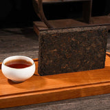 250g  Aged Jujube Flavor Tea Brick Ancient Tree Big Leaf Yunnan Ripe Pu-erh Tea