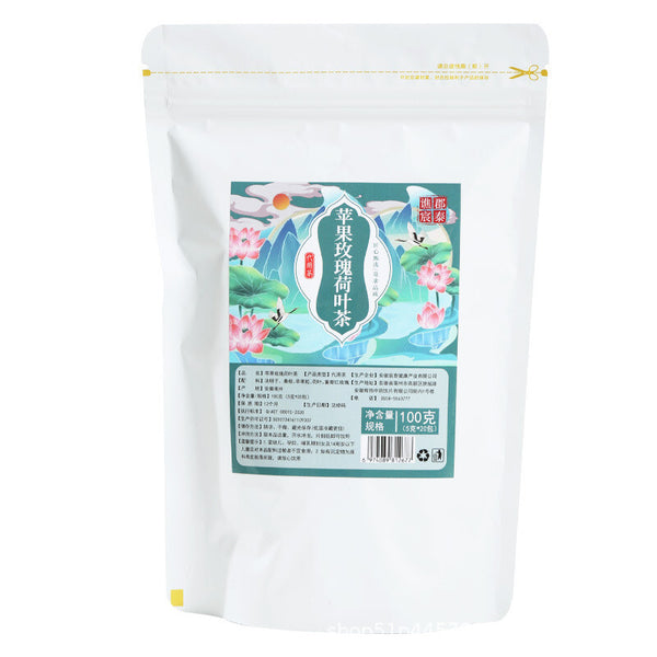 Blooming flower tea for beauty-slimming tea Beauty nourishing Qi apple rose tea
