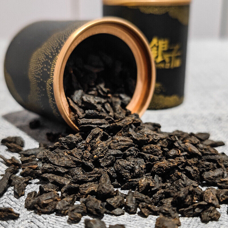 Tangli Spring Crushed Silver Cooked Pu'er Tea Sticky Fragrance Premium Tea