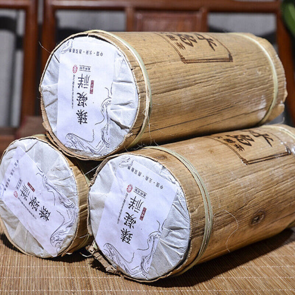 Pu'er Tea Tuo Tea Small Family Sai Ancient Tree Tea Pu'er Tea Column 1000g/2.2lb