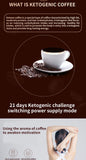 Full feeling ketogenic coffee meal replacement