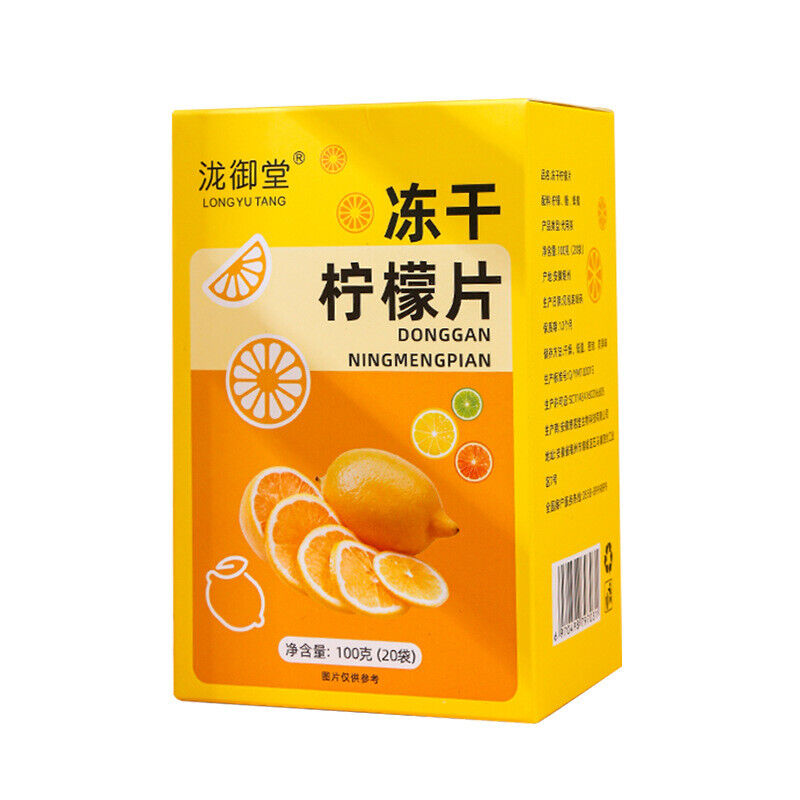 Freeze Dried Honey Lemon Slices Cold Brew Fruit Tea 20 Sachets