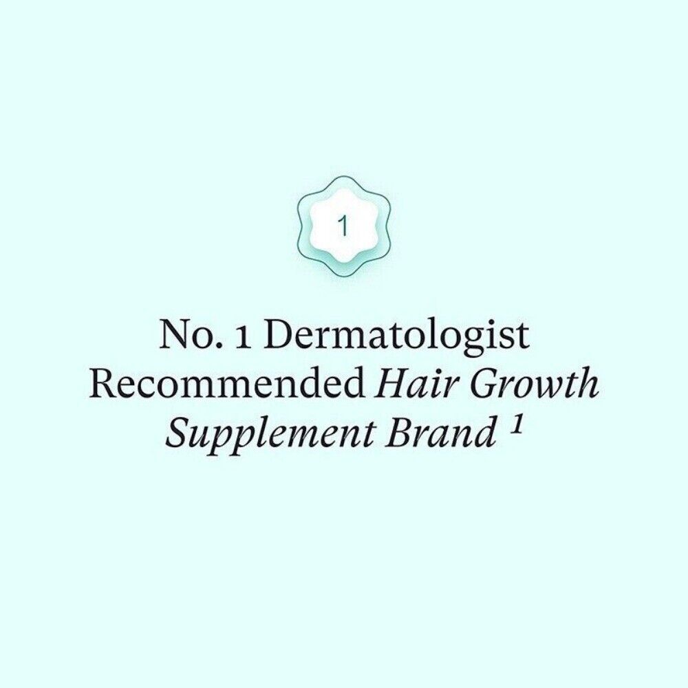 New! Women's Balance Hair Growth Ages 45 Dermatologist Recommend  120Capsules