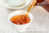 357g Yunnan Pu-erh Tea Bangdong Ancient Tree Golden Leaf Ripe Tea Cake Tea