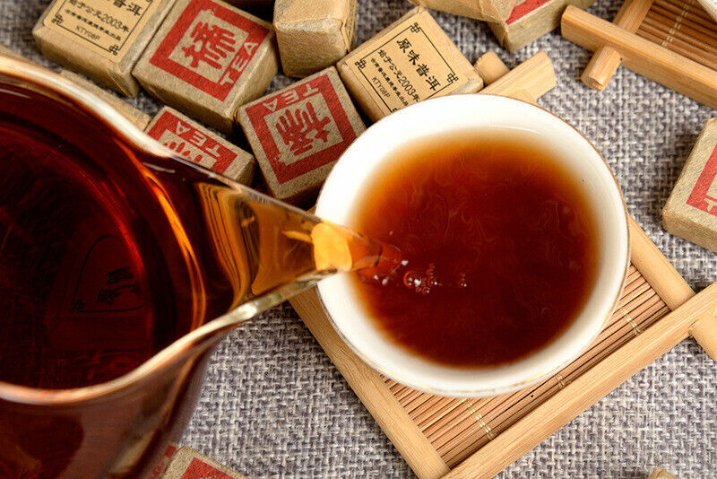 500g Yunnan Pu'er Tea Leaves Mini Tuocha Original Small Square Brick Tea