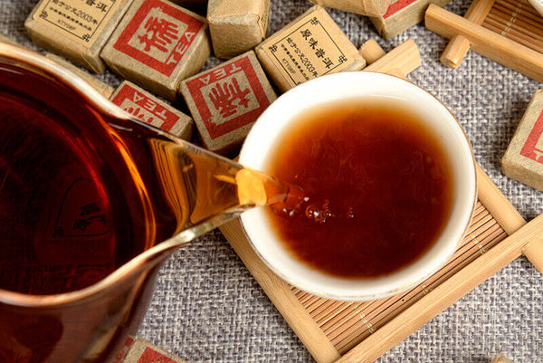 500g Yunnan Pu'er Tea Leaves Mini Tuocha Original Small Square Brick Tea