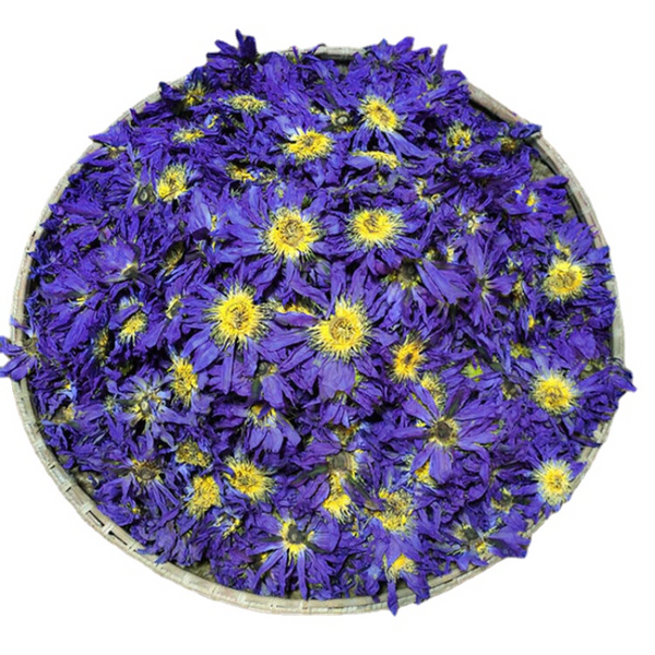 Flower Herbal Tea Nymphaea Caerulea Savigny 100g Dried Loose Blue Lotus