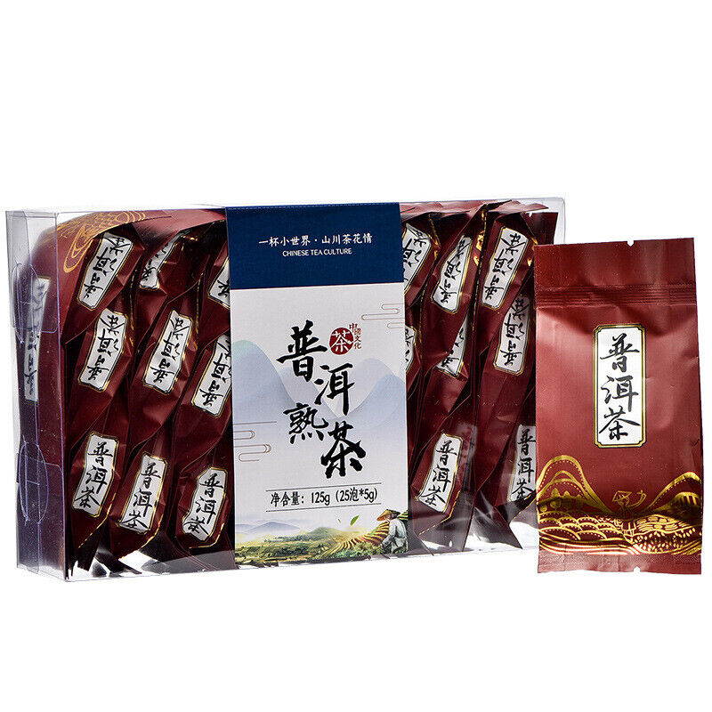 Packing Tea Bag Mixed Shu Puer Dark Oolong Tie Guan Yin Biluochun