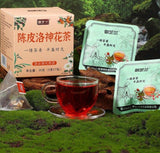 Healthy Tangerine Peel Rosehip Tea with Flavor in Convenient Triangle Bags