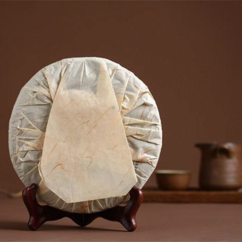 Old Ban Zhang Tea Ripe Puerh Tea Cake Cooked Old Puerh Tree Black Tea Health357g