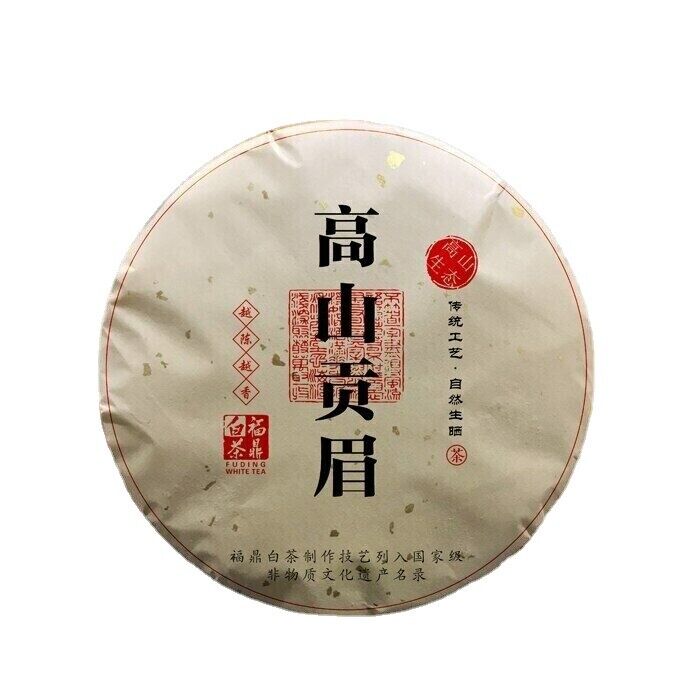 Fuding White Tea Cake High Mountain Gong Mei 350g China Gongmei Bai Cha Tea Main image