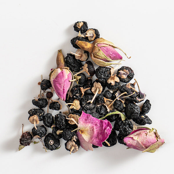 Women's Wellness Herbal Blend Black Goji Rose Tea