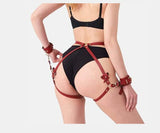 Sexy Bondage BDSM Leather Harness Leg harness Sex Toys for Couples