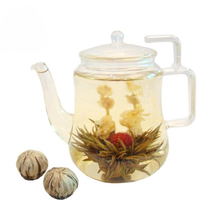 Handmade Flavored Mango Lily Rose Blooming Flower Tea Ball Yijianzhongqing 20pcs Main image