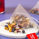 Sour Plum Herbal Tea Tangerine Rose Mulberry Mint Osmanthus Healthy Blend