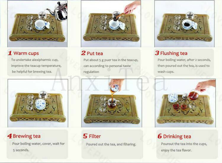 Puerh Tea Cake Cooked Pu-erh Tea Organic Black Herb Lose Weight Yunnan Tea 357g
