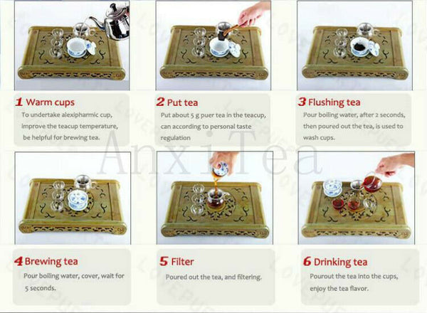 Puerh Tea Cake Cooked Pu-erh Tea Organic Black Herb Lose Weight Yunnan Tea 357g