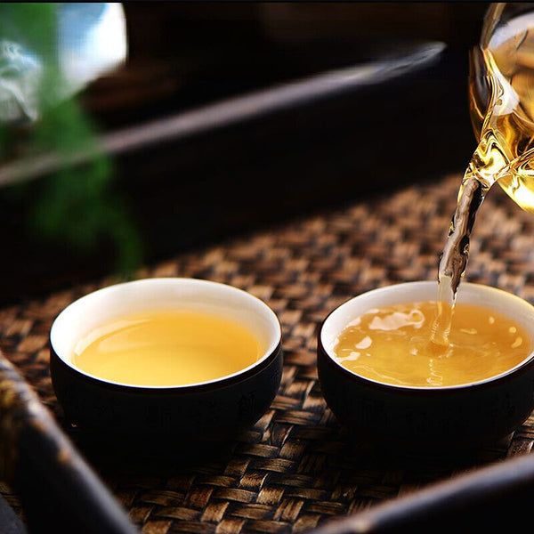 Mond Runde Grüne Nahrung Puerh Tee Mond Kuchen Blume Gute 100g Pu'er Rohtee