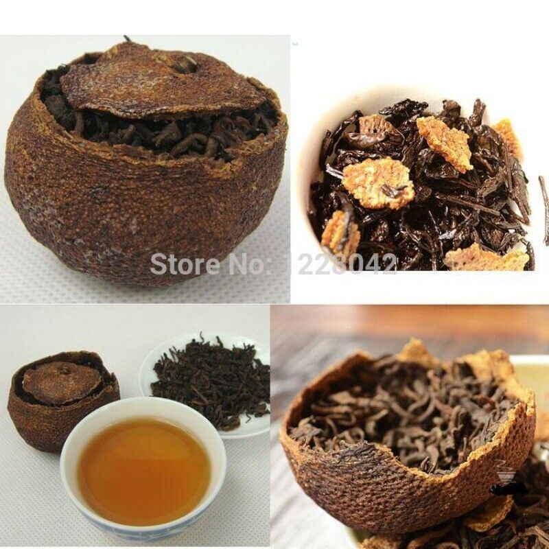 3pcs Orange Puerh Tea Puer Ripe Pu Erh Tea Old Puer Tea Pu Er Pu-er Health Care Main image