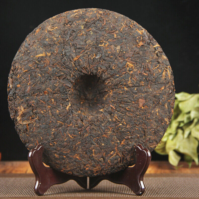 357g/12.59oz Premium Ripe Tea  Pu'er Tea kongquezhixiang  Tea Health Care Secondary image