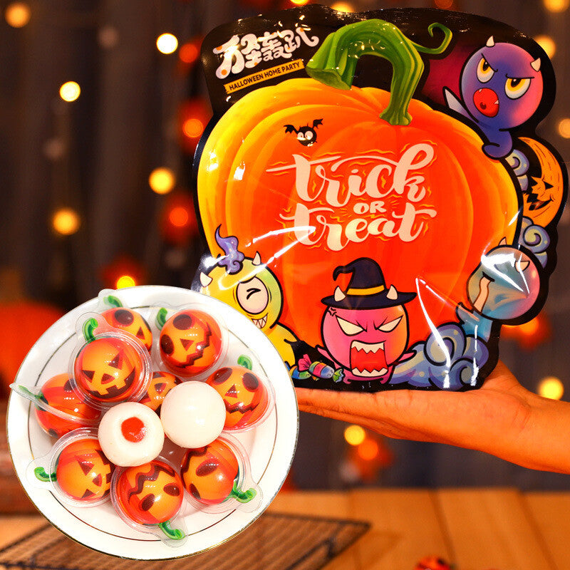 Halloween Candy - Explosive Pumpkin Candy Cute Spooky Pumpkin Candies Gift Box