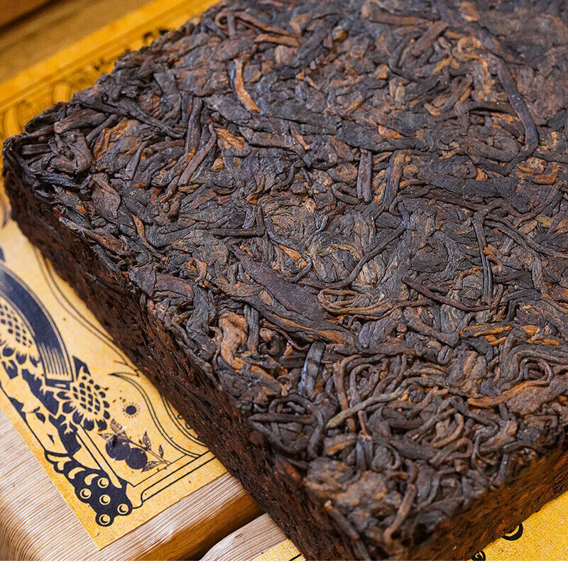 Yiwu Ripe Tea Brick 500g Yunnan Pu'er Tea Brick Healthy Drink