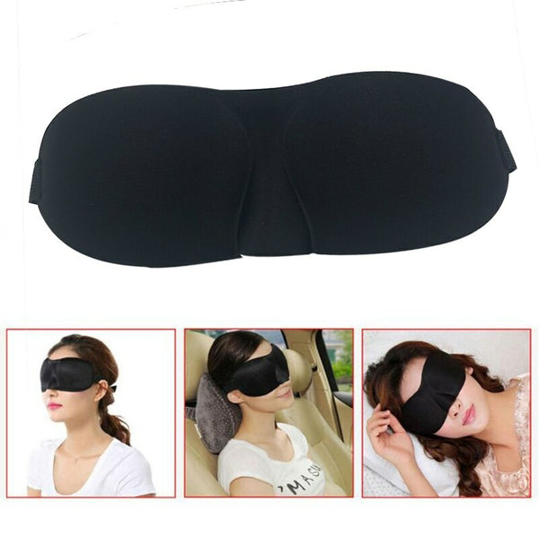 Travel Comfortable Sleeping Eye Blindfold Shading Sleep Eye Relax Soft Massager