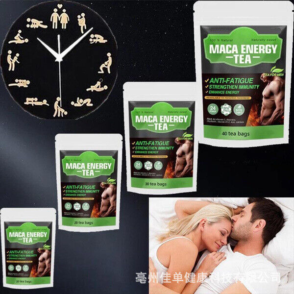 Refreshing and Healthy Latest Natural Maca Energy Man Tea 40 Tea Bags Secondary image