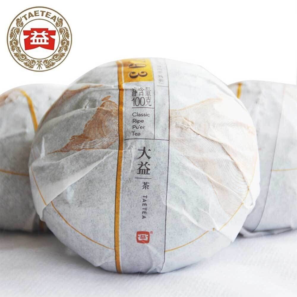 2015 TAETEA V93 Ripe Puerh Tea Batch 1502 Premium Yunnan Shu Puer Aged Main image