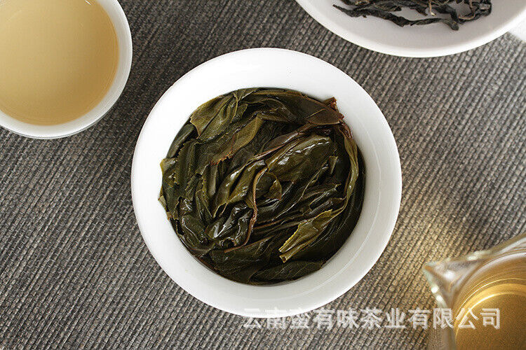 500g Loose Tea Yunnan Puerh Tea Menghai Qiao Mu Raw Tea (No.1 PN) Big Tree Tea
