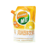 400G Guozhen Juice Fruity Powder Orange/Lemom/Grape/Peach Flavor  Solid Beverage