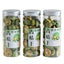 Green orange lemon passion fruit tea kumquat slices summer cold brew tea bottle
