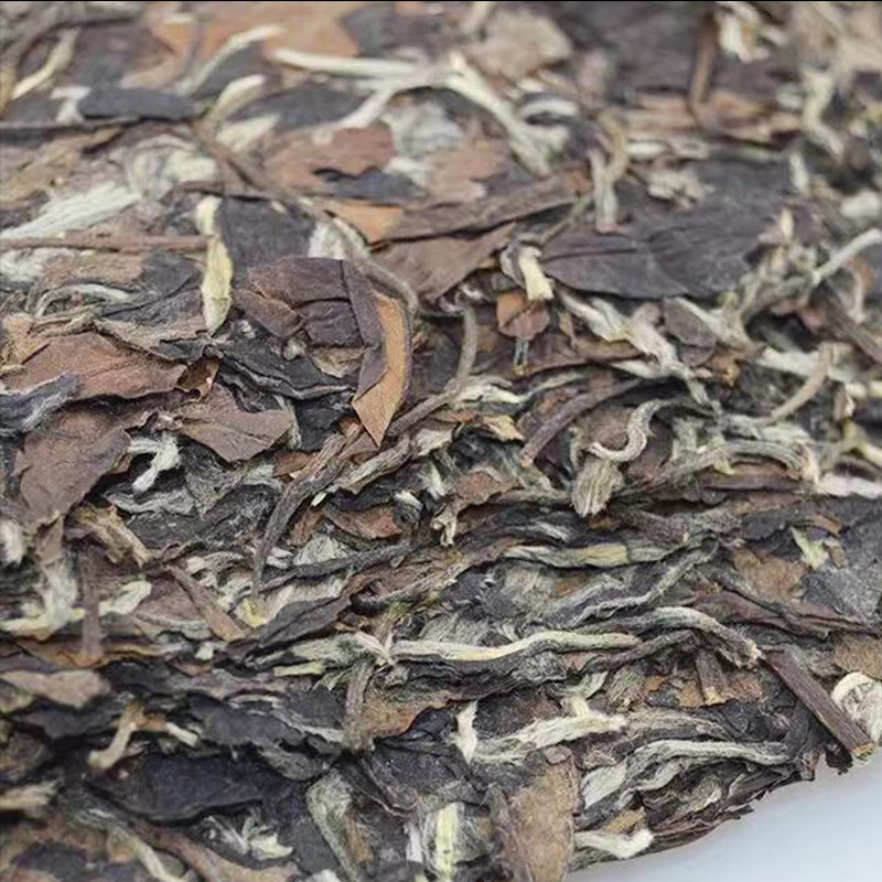 Shou Mei Tea Cake High Mountain Sun Natural Organic Aged Old White Tea 350g