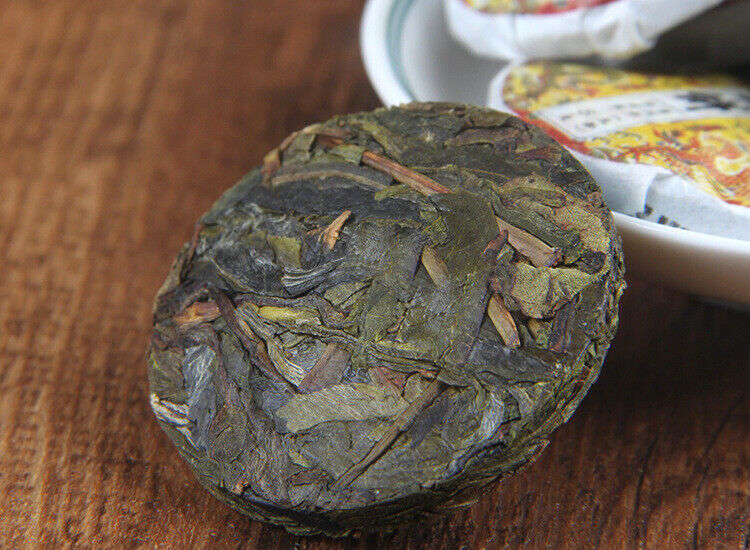 Spring Tea Ancient Tree Gold Cake Gold A Pu'er Tea Raw Tea Mini Small Cake Tea