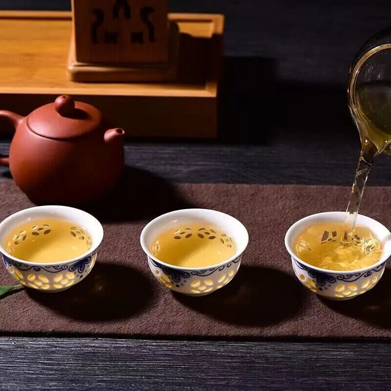 357g Yunnan Yiwu Peacock Puerh Cake Sheng Puer Tea Compressed Raw Puer Tea Cake