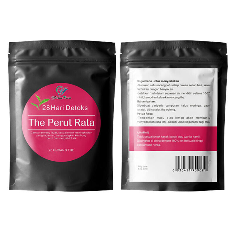 28 Days Detox Flat Tummy Tea Burn Calories Fat Burner Fast Slimming Weight Loss