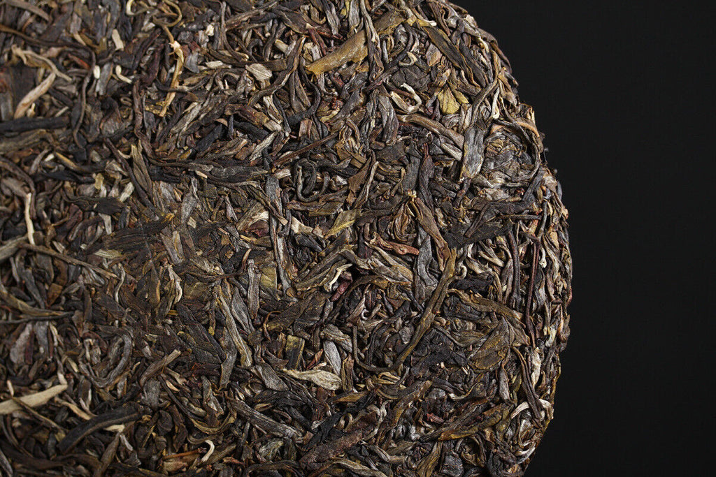 357g Yunnan Pu'er Tea Bulang Mountain Raw Cake Big Old Tree Seven Seeds Cake