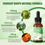 100% Natural Soursop Drops Vegetarian Supplement for Health Pure Extract 60ml