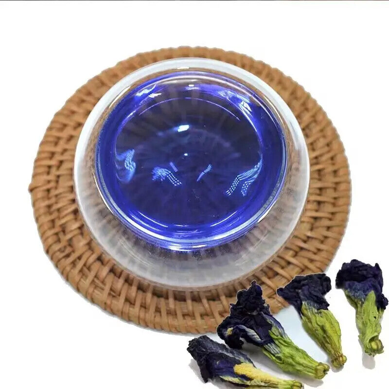 Blue Pea Flower Tea Flower Tea Natural Flavor Tea Dried Blue Butterfly Pea 250g Main image