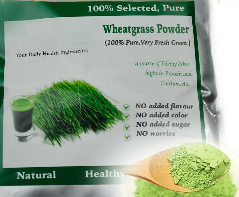 HELLOYOUNG Wheat Grass Powder 250G -100% Pure, Fresh Green