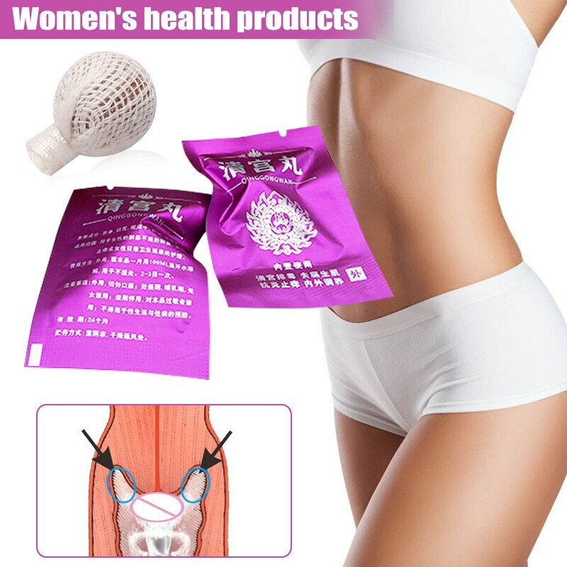 New 10Pcs/Set Herbal Tampons Vaginal Clean Point Tampon Feminine Hygiene Product Main image