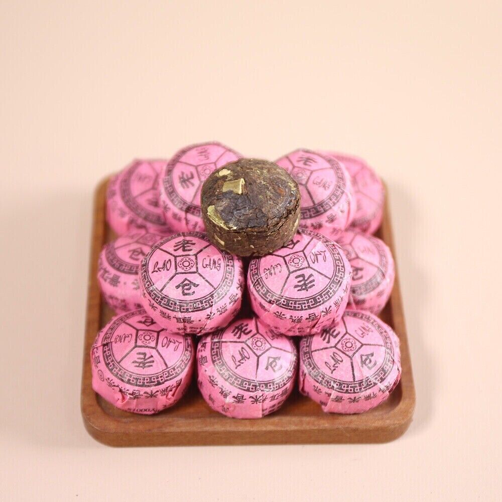 2015 Laocang Mini Pu-erh Tuocha Glutinous Rice Aroma Ripe Premium