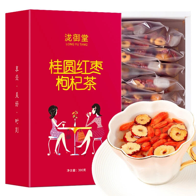 120g/box  Women's Beauty Tea Rose Longan Red Jujube Chinese Wolfberry Tea Secondary image