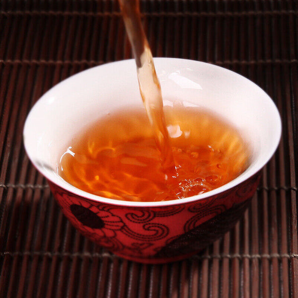 Yunnan Pu'er Tea Old Banzhang Pu'er Tea Mature Tea Mature Tea Qizi Cake 357g