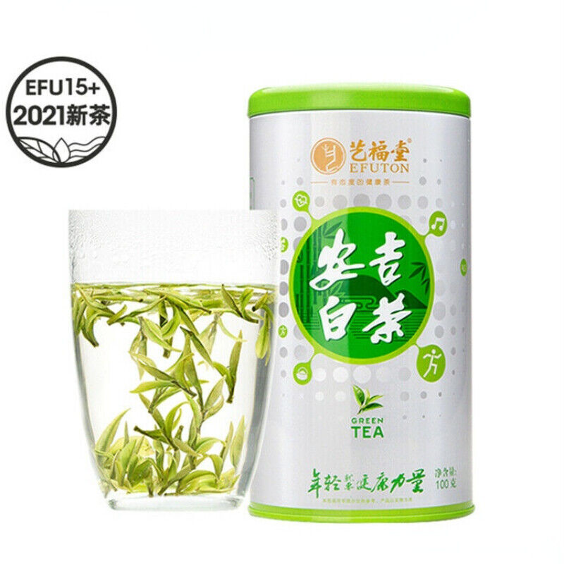 100g Anji Baicha White Tea Early Spring Green Tea One Bud One Leaf Chinese Tea Main image