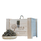 500g Daxue Mountain First Spring Old-growth Loose Tea Puerh Raw Tea Wooden Case