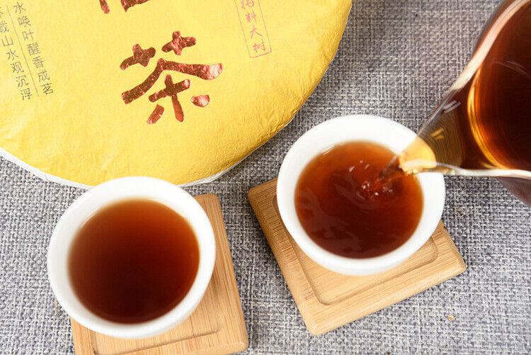 Yunnan Pu'er Tea Ripe Tea Cake 357g Yunnan Tea Cake