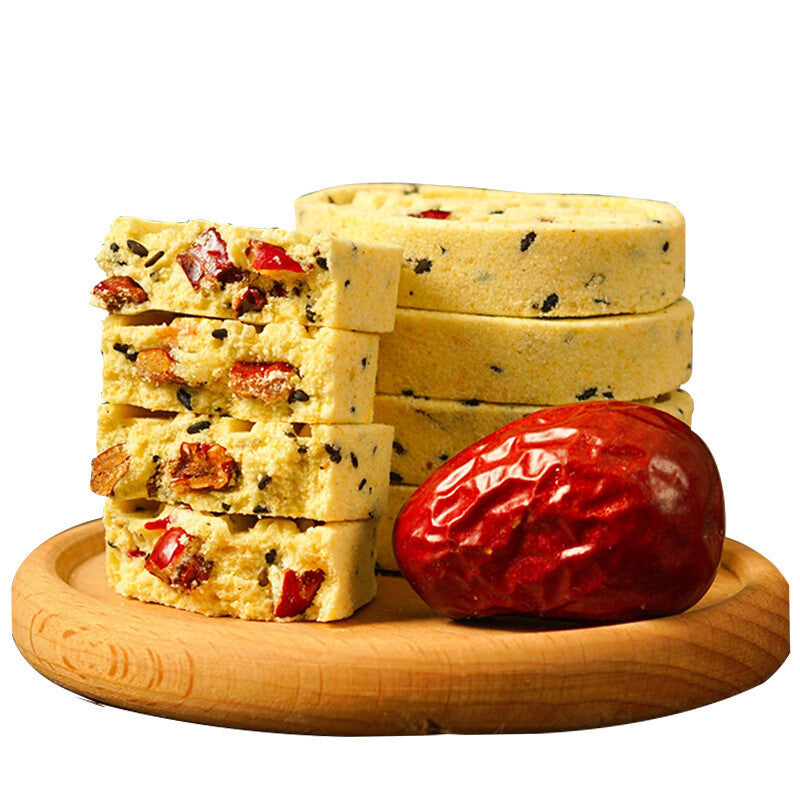 Nutritious Snack Meal Replacement Quinoa Yam Millet Cake with Red Dates