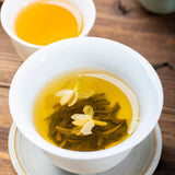 Jasmine Tea Green Tea Leaves Bulk New Tea 飘雪小针王儿女环白毫 500g